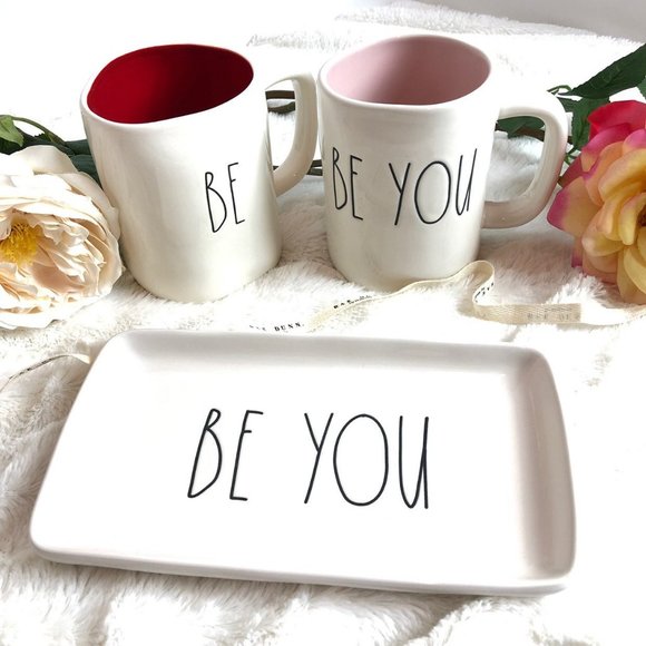 Dunn Be You, Be Mine Mug And Plate Set